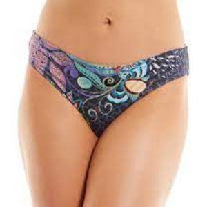 Johnny Was Sea Owl Hipster Bikini Swim Bottom - Size Small  NWT